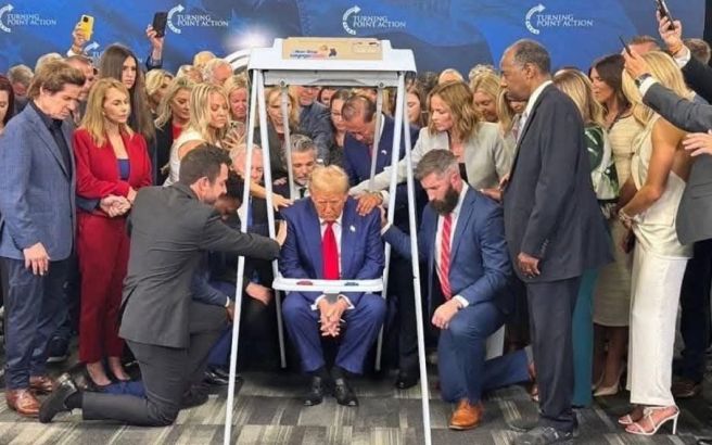 Trump and Musk worship on steroids in South Africa