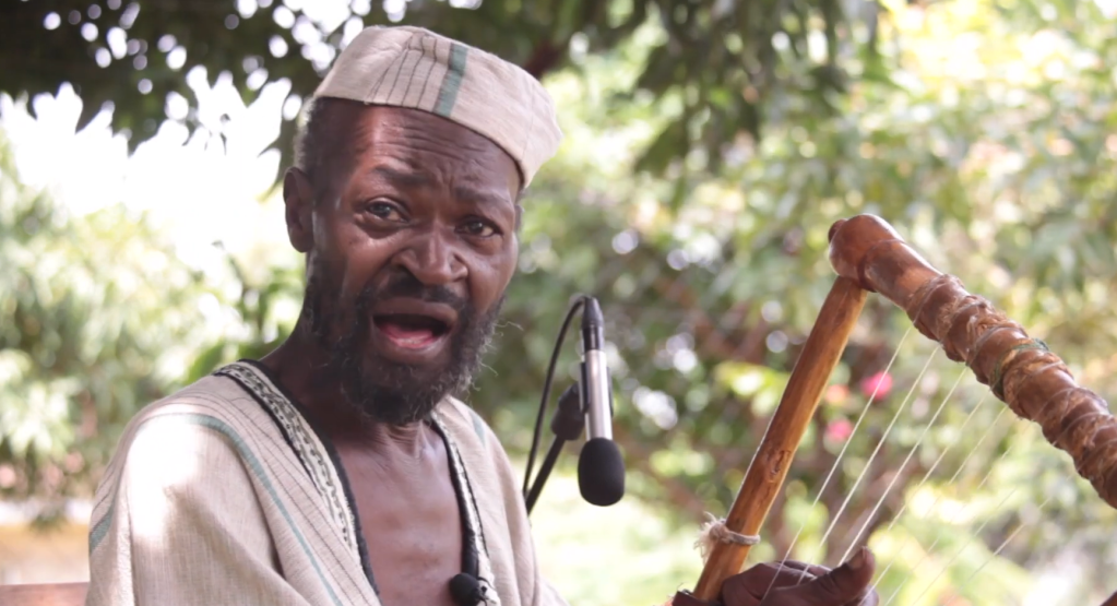 Ayub Ogada announces the coming rain on his&nbsp;nyatiti