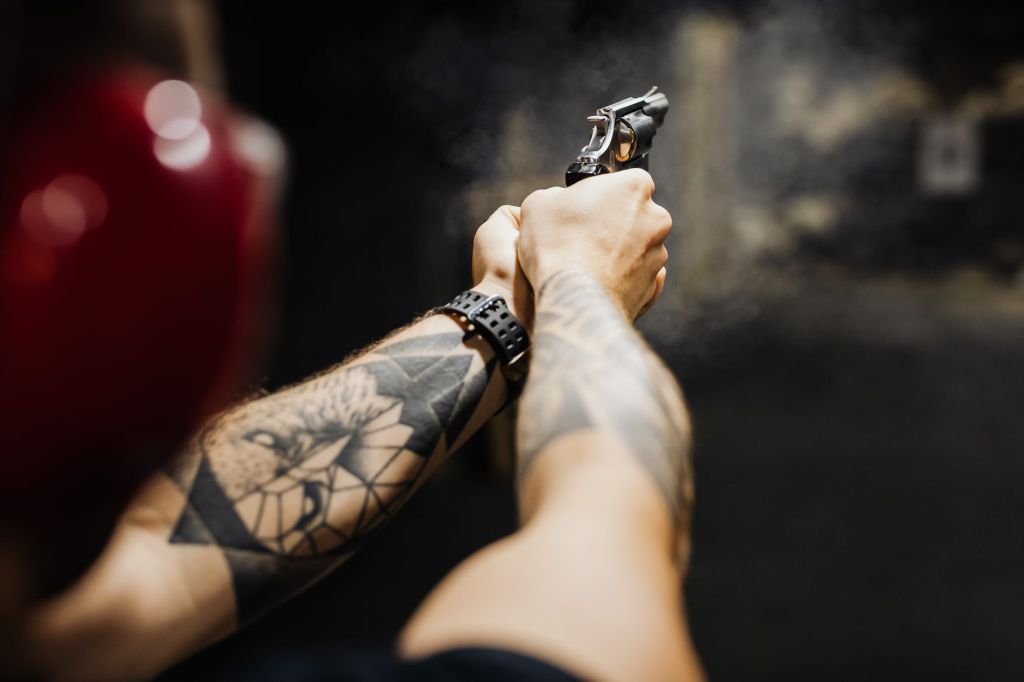 Slinging ink
